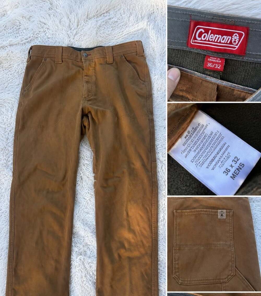 Coleman 36x32 Pants Brown